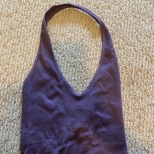 NWOT Urban outfitters Out from Under Jackie Seamless Halter Purple Top